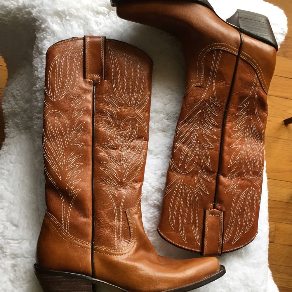 Lonestar Leather Cowboy Boots